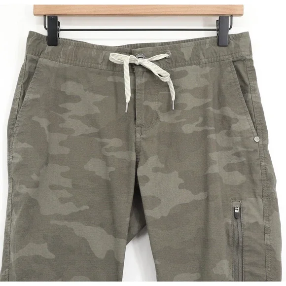 Vuori Women's Ripstop Oregano Camo Camouflage Cotton Pants Sz S - Picture 3 of 8